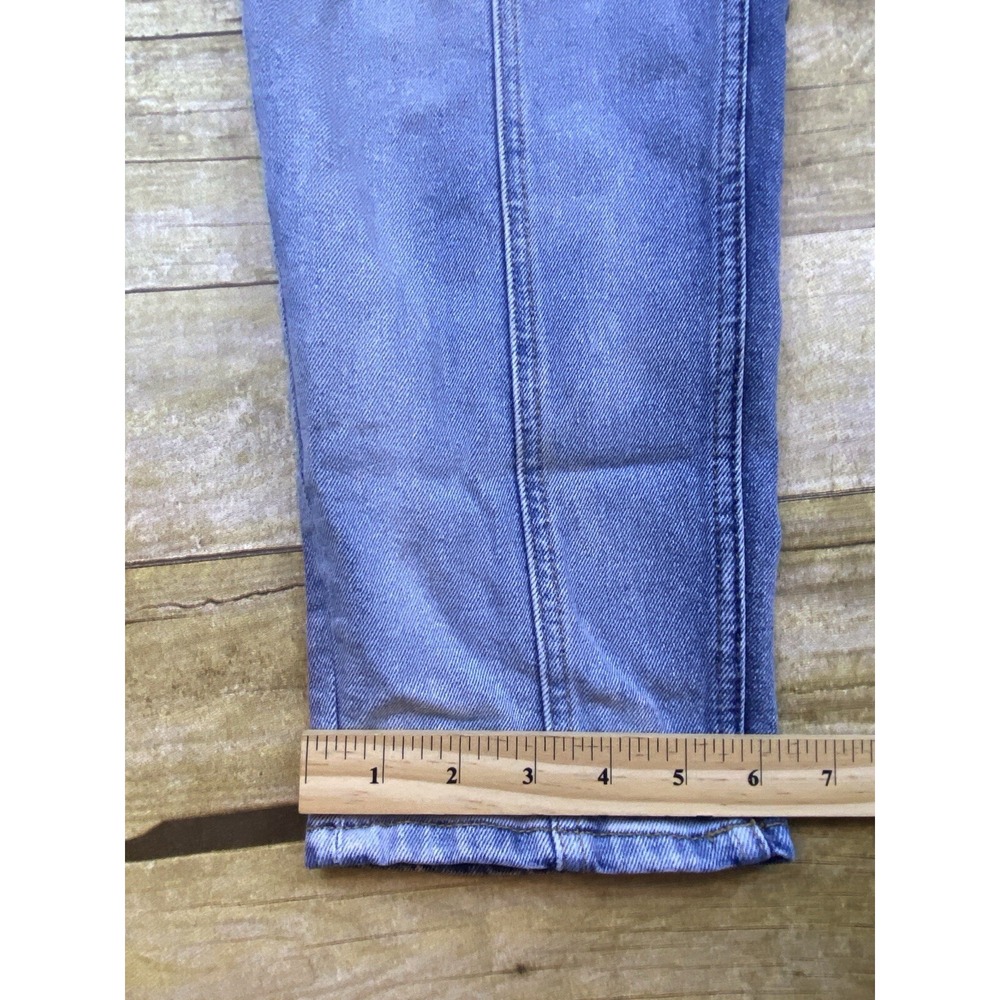 Divided Jeans Women's Size 10 Lite Bleach Wash Taper - Picture 8 of 9